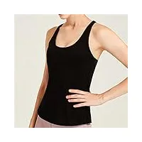 mgwye vest de sport chemises de yoga blouse stretch chemisier sexy mesh dos soutien-gorge fitness femme vêtements de femme vêtements de sans manches vêtements de sport (color : b, size : lcode)