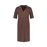 gerry weber edition robe pour femme, marron foncé, 42