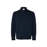 selected homme slhjackie w noos sweat jacket veste, blazer bleu marine, xl