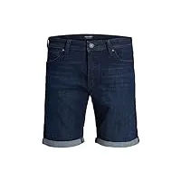 jack & jones plus jjirick jjoriginal shorts am 623 pcw pls jean, bleu denim, 44 homme