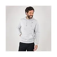 oxbow homme sweatshirt à capuche, gris chiné, xxl