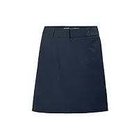 helly-hansen jupe-short à col rond pour femme, bleu marine, taille 33