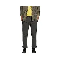volcom frickin pantalon chino stretch moderne, charbon heather 1, 44w x 32l homme