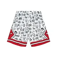 mitchell & ness doodle swingman chicago bulls shorts