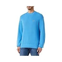 lacoste pull-over relax fit homme , ethereal/ethereal, l