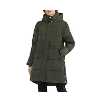orolay manteau d'hiver Épais pour femme avec capuche armée verte m