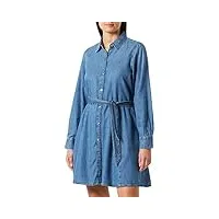 tommy hilfiger veste en jean femme manches longues, bleu (lyra), 40