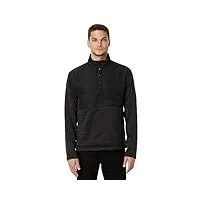 ariat caldwell pull renforcé à boutons-pression sweater, anthracite, l/haut homme