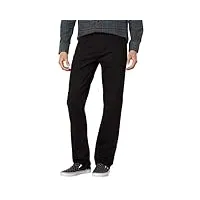 volcom men's solver modern fit black jeans 32x32
