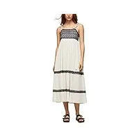 pepe jeans arielle robe, blanc (mousse), s femme