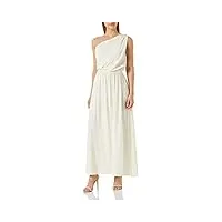 pinko agave abito crepe marocaine robe de soirée décontractée, z13_meringue blanc, 32 femme