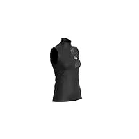 compressport hurricane windproof vest w gilet, noir, s femme