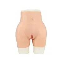 noblelady crossdresser silicone culotte culotte réaliste en silicone fausse cachette vaginale enhancer de la hanche pour cosplay transgenre,color 2,l
