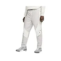 jordan jordan23 pantalon cargo en nylon indéchirable pour homme, gris/blanc, taille m