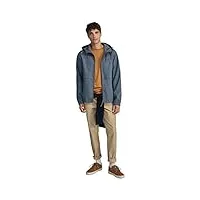 springfield veste à capuche en coton, bleu moyen, l homme