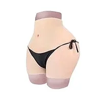 yapokcds culotte en silicone big butt lifter hip enhancer crossdressing sous-vêtements pour dragqueen crossdresser transgenre, couleur 1, 32