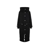 object objkatie manteau long noos, noir, 54 femme