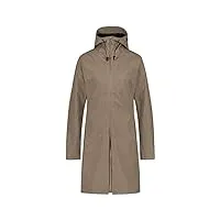 agu seq veste de pluie pour femme urban outdoor imperméable avec capuche, veste mi-saison pour femme respirante