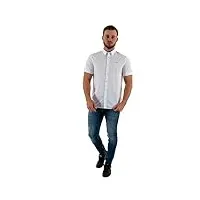 kaporal - chemise blanche homme - paraj - 3xl - blanc