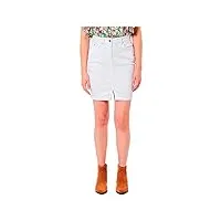 kaporal - jupe en jean blanche femme - stacy - s - blanc