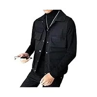 tjlss gilet ample tout match veste décontractée outillage gilet coupe-vent gilet extérieur japonais d'hiver for hommes (color : a, size : 2xlcode)