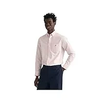 gant reg shirt chemise oxford regular, light pink, 3xl homme