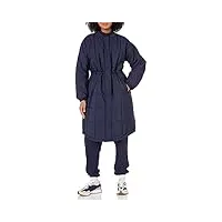 amazon essentials manteau matelassé (grandes tailles disponibles) femme, bleu marine, 6xl grande taille