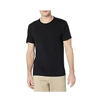 john varvatos t-shirt pour homme avec motif tête de mort, black, taille s