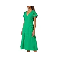 united colors of benetton robe 464kdv04z, vert brillant 24b, m femme