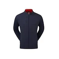 footjoy hybride veste de golf, bleu marine, l homme