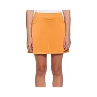 callaway jupe-short de golf heather pour femme avec tissu extensible, technologie truesculpt et opti-dri, nectarine htr, taille l