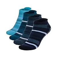 unenow chaussettes antidérapantes unisexes avec coussin pour yoga, pilates, barre à la maison et à l'hôpital