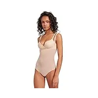 wolford tulle 4w3004-407 femmes clay nude non wired forming all in one body 34, clay nude, 34