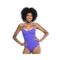 body glove maillot de bain une pièce à armatures pour femme, clearwater ibiza rib, taille s