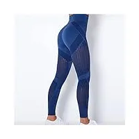 tjlss fesses creuses leggings sexy fitness leggings sportswear push-up fitness leggings (color : b, size : mcode)