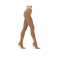 wolford collants pois pour femmes, miel, x-small