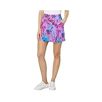 lilly pulitzer semana jupe-short upf 50+, ruby red wild times, xx-small