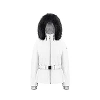 poivre blanc - veste de ski hybrid 1003 white femme - femme - taille m - blanc