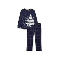 triumph winter moments pk x, pyjama ensemble aux femmes, blue - light combination,