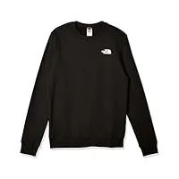 the north face simple dome pull-over tnf black s