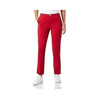 united colors of benetton femme pantalon 4gd7558s3 pantalons, rouge 6v3, 44