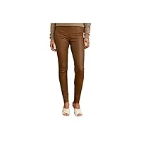 oakwood pantalon legging en cuir femme ref 57907 0-40