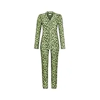 ringella pyjama pour femme avec haut boutonné 3511205, pin, 44