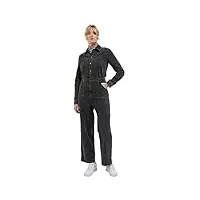 lee workwear unionall salopette, into the shadow, xs femme