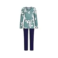 ringella pyjama pour femme avec imprimé floral moderne 3511220, cyprus, 50