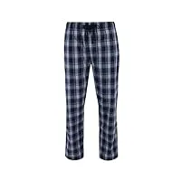 hanes pantalon de pyjama confortable à carreaux pour homme, gris/noir, x-large