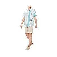 springfield chemise, turquoise, s homme