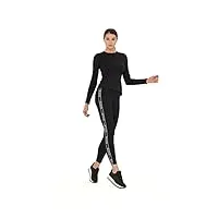 wolford thermal top long sleeves black for women