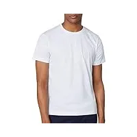 hackett london pima cotton tee t-shirt, blanc (white), m homme
