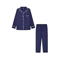 hackett london classic pj ensemble de pijama, bleu (navy), l homme